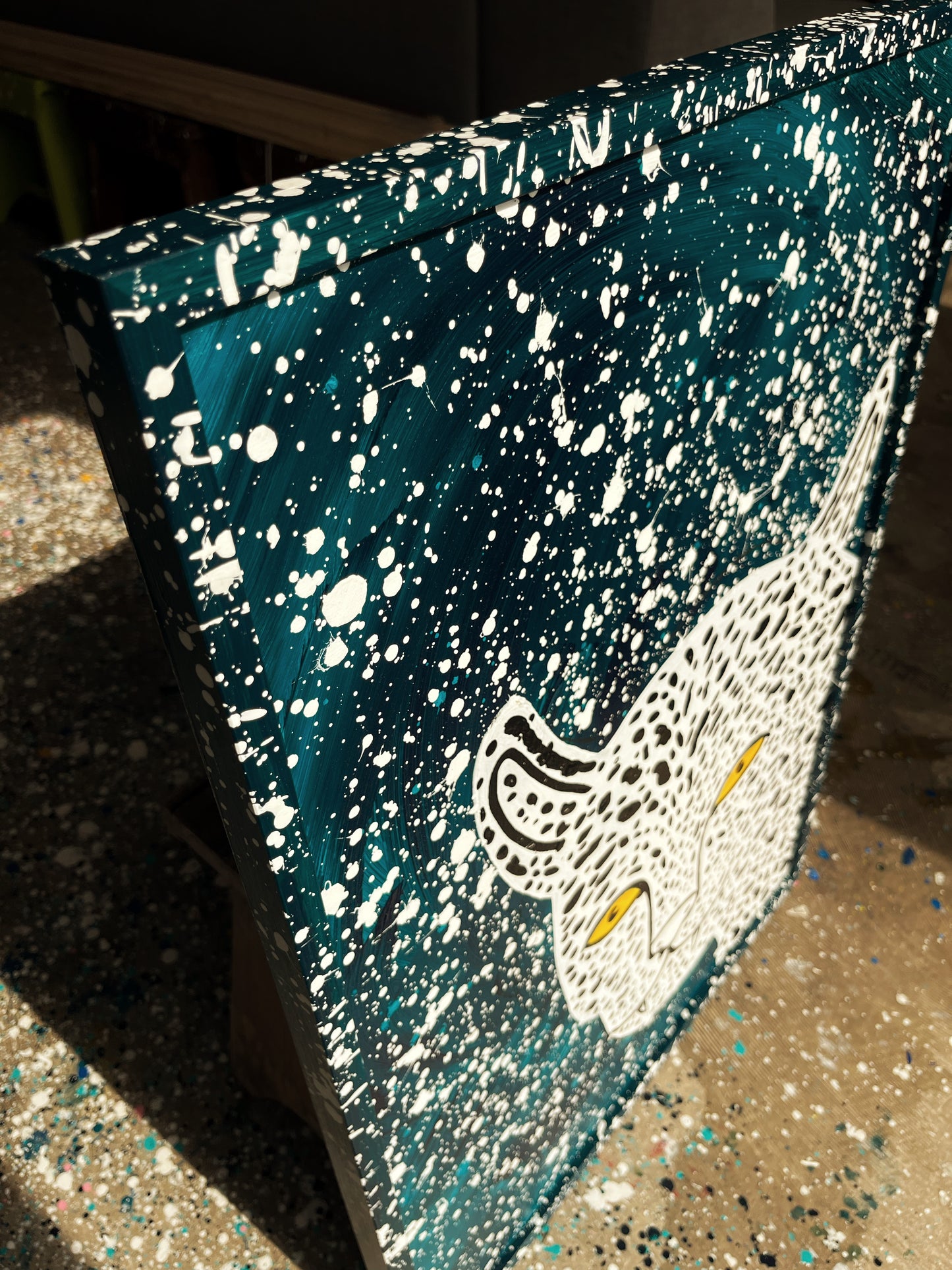 Sneleopard - 73x52 cm