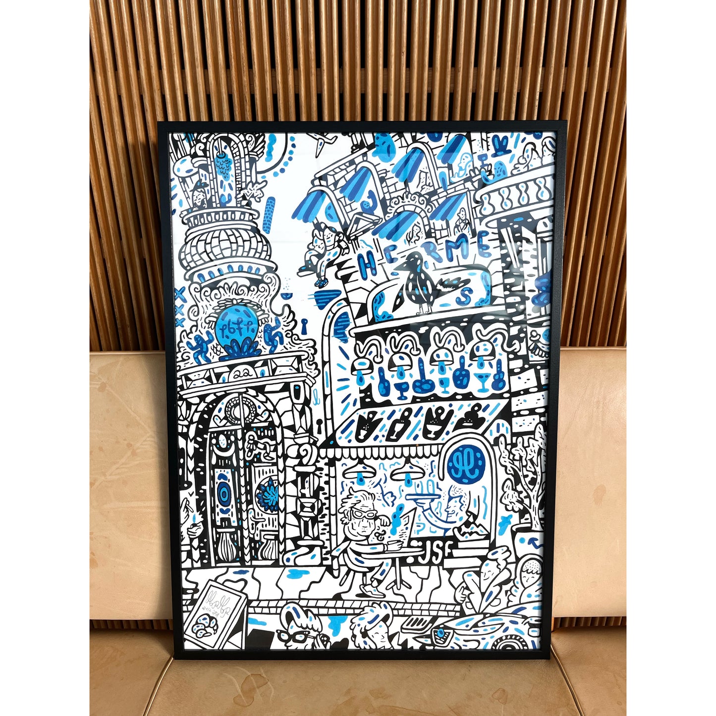 Der Künstler - 50x70 cm
