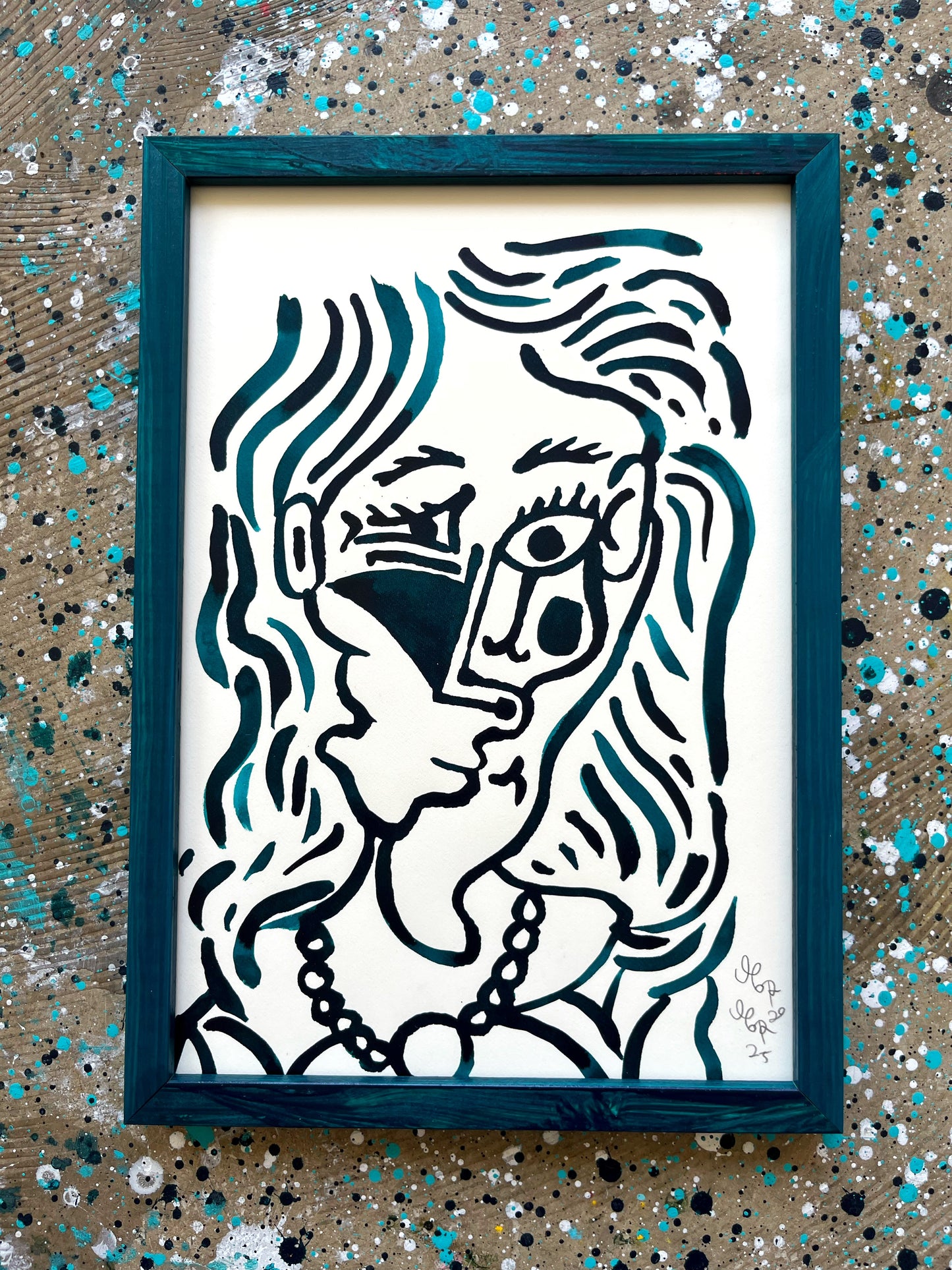 Picasso inspiration - 27x19 cm