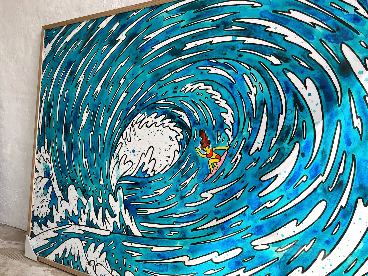 Surfer Girl - 110x160 cm 🏄♀️