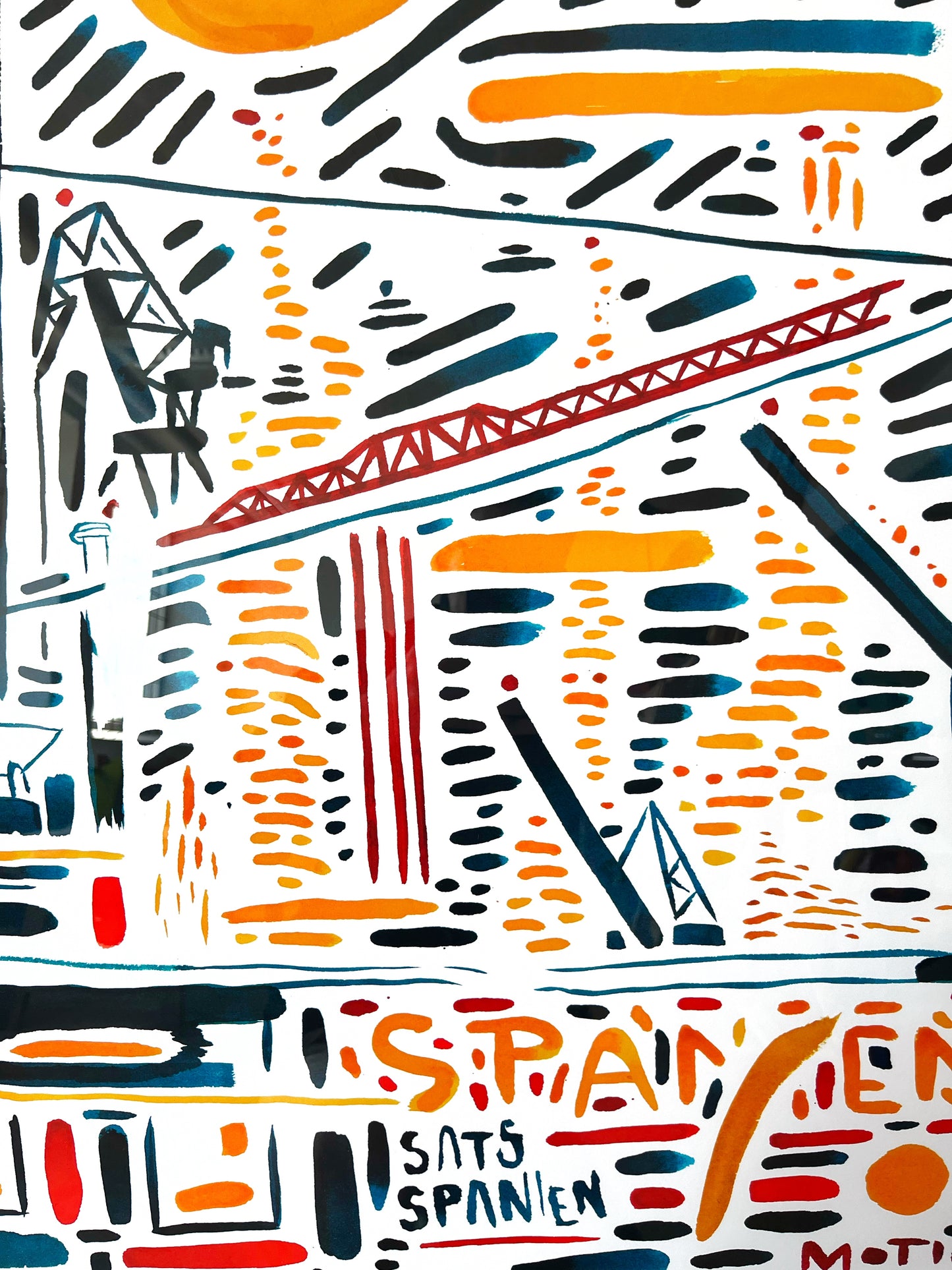 Spain 110x160 cm