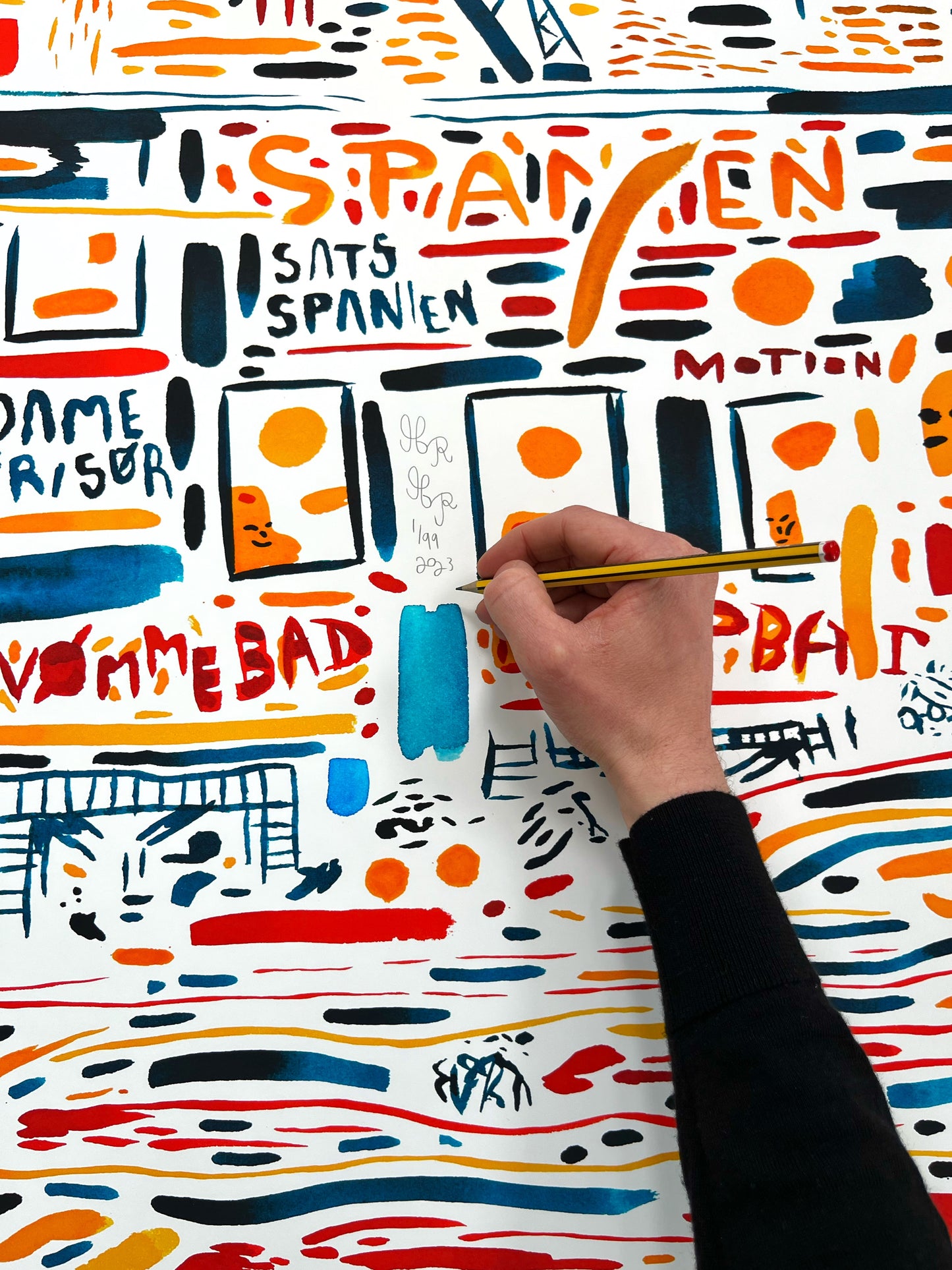 Spain 110x160 cm