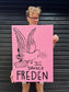 Jeg savner freden - 70x50 cm
