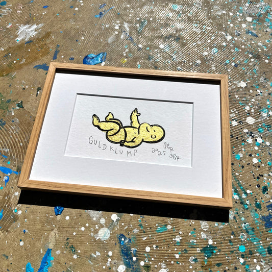 Guldklump - 18x25 cm