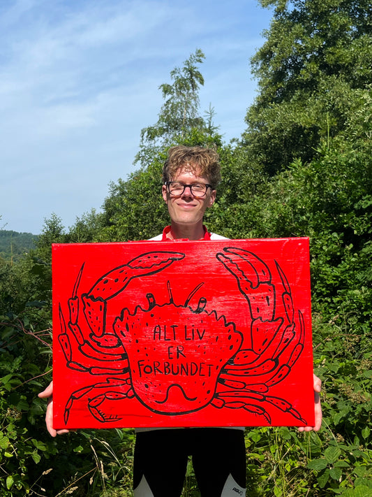 Alt liv er forbundet - 50x70 cm