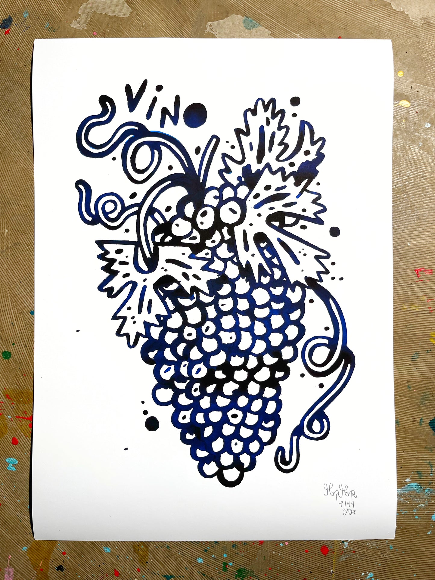 Vino - 70x50 cm