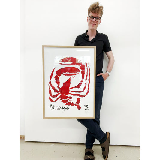 Lummer AP indrammet - 70x50 cm