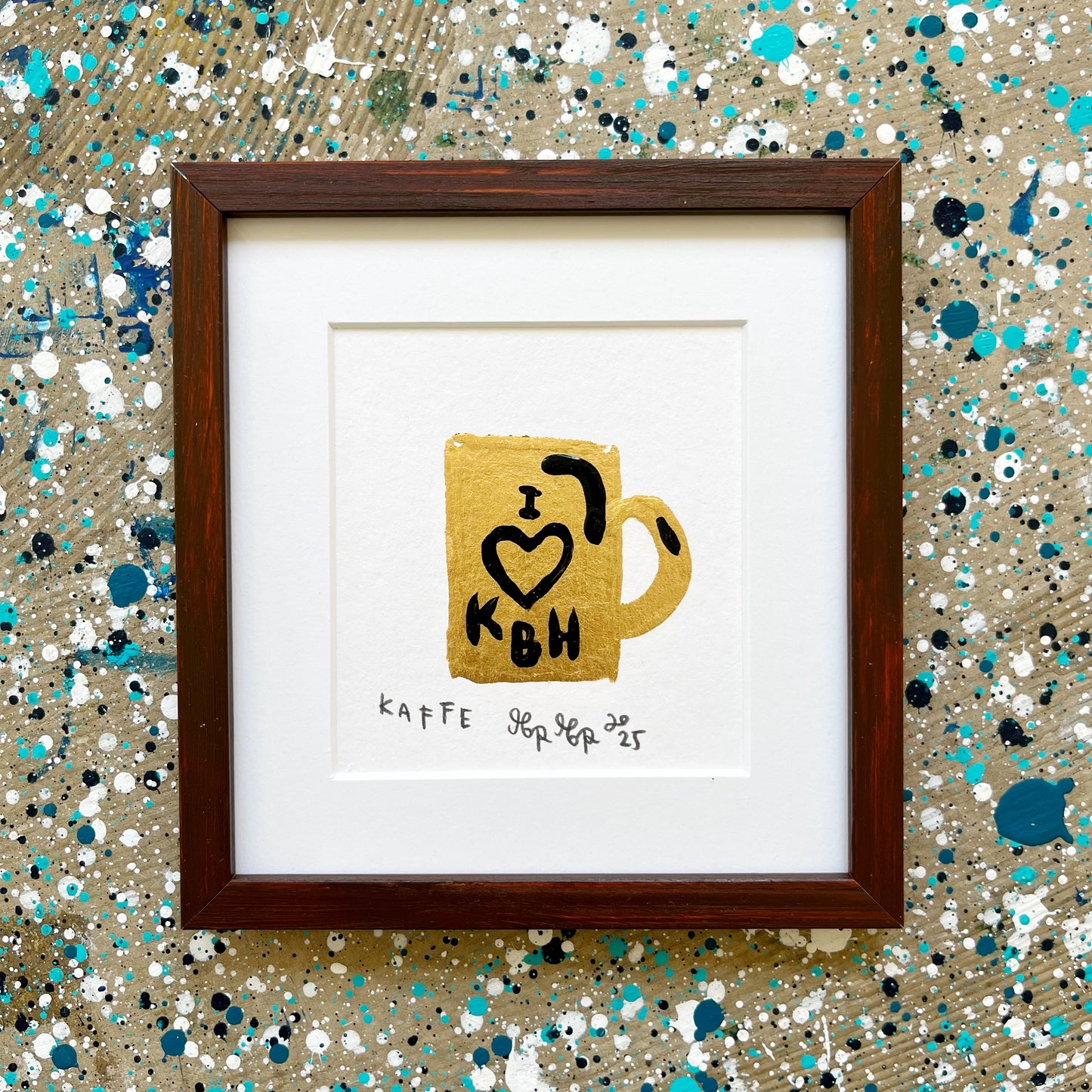Kaffe - 18,5x17,5 cm