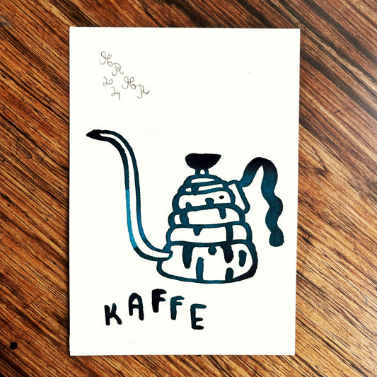 Kaffe - 18x12,5 cm