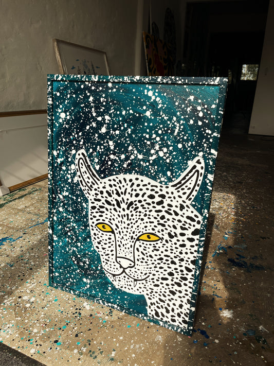Sneleopard - 73x52 cm