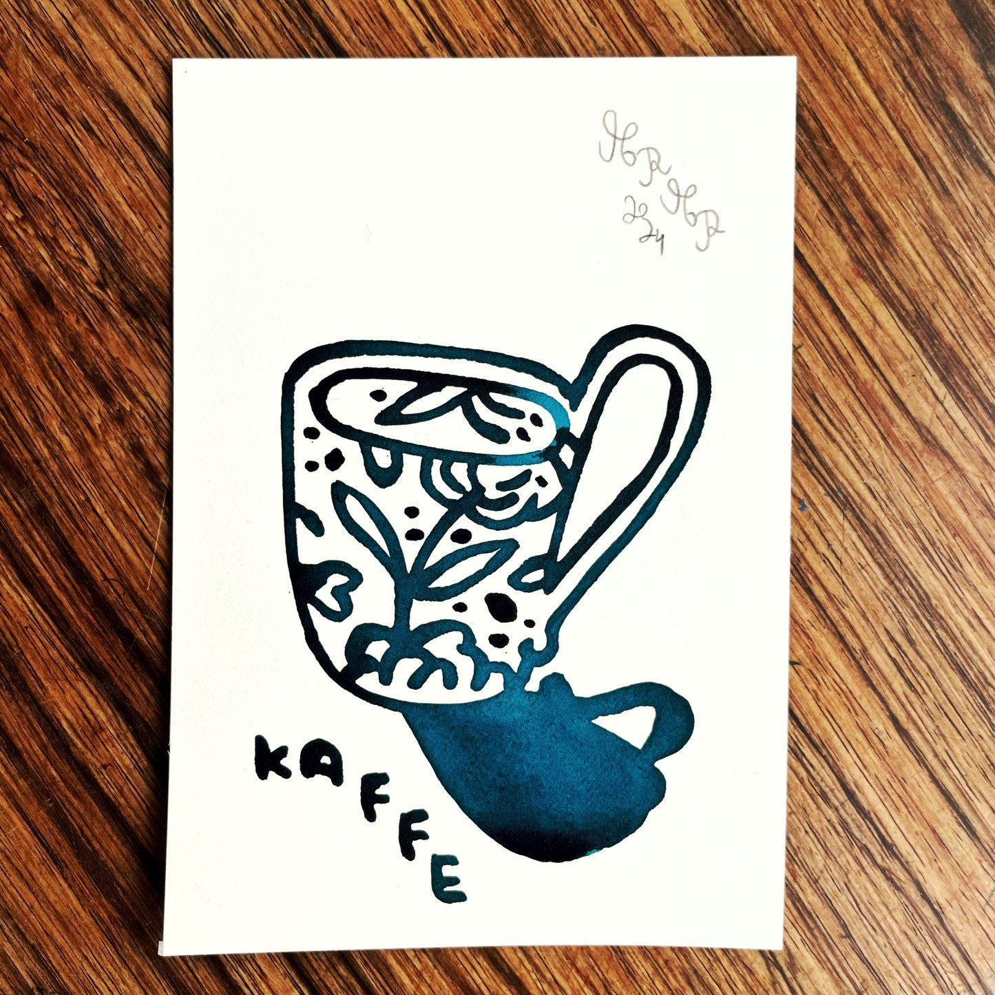 Dansk kaffe - 18x12,5 cm