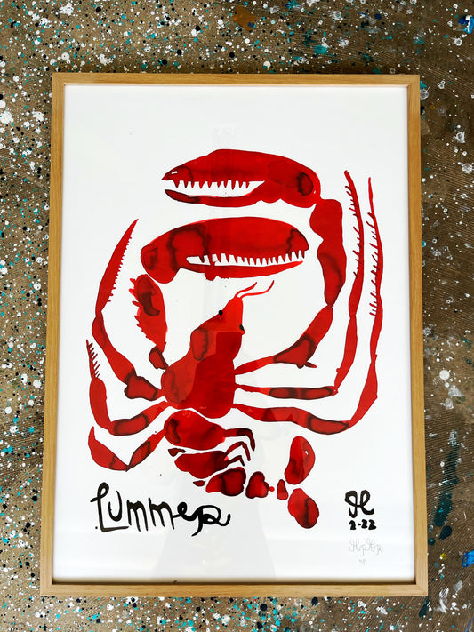 Lummer AP indrammet - 70x50 cm