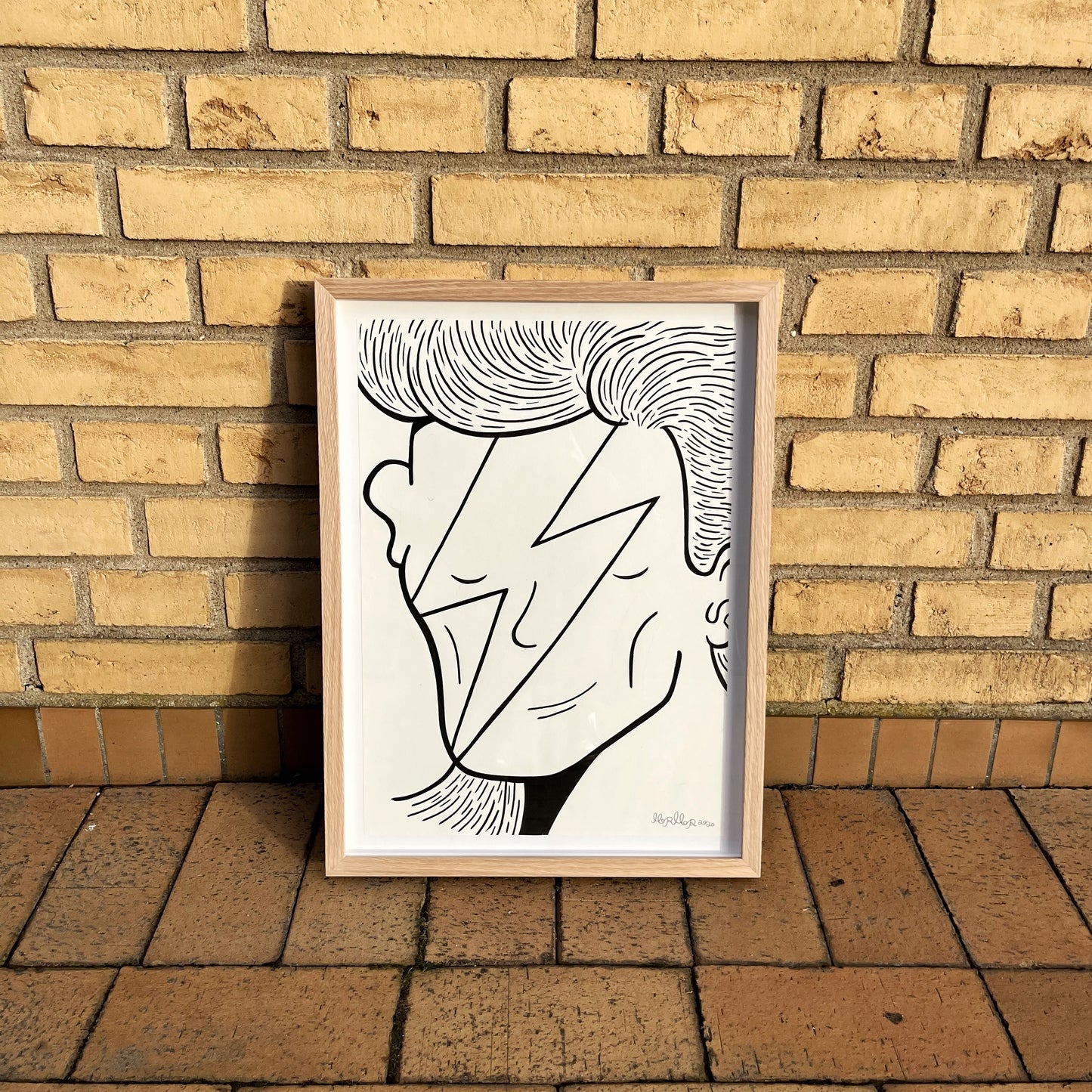 Bowie original - 47x35 cm