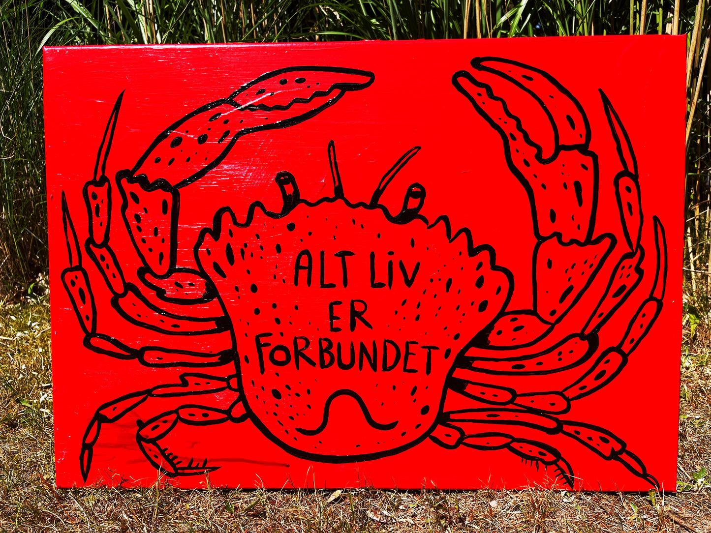 Alt liv er forbundet - 50x70 cm
