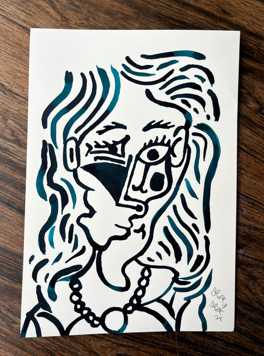 Picasso Homage 2 - 26x18 cm