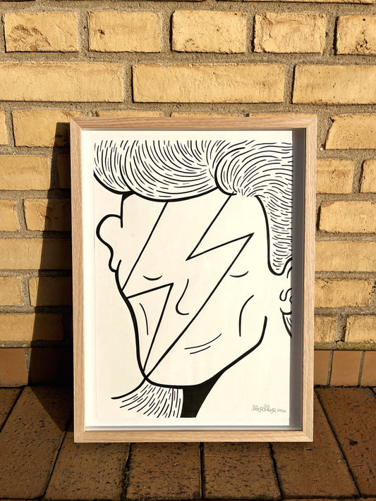 Bowie original - 47x35 cm