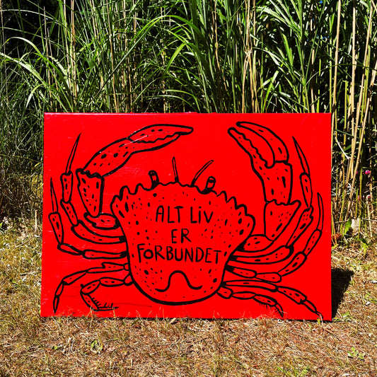 Alt liv er forbundet - 50x70 cm
