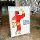 Kun en tilbage. Hero - 70x50 cm