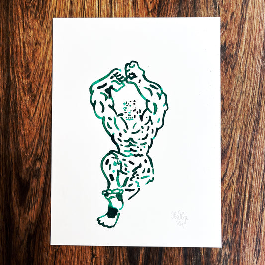 Hulk - 31x23 cm