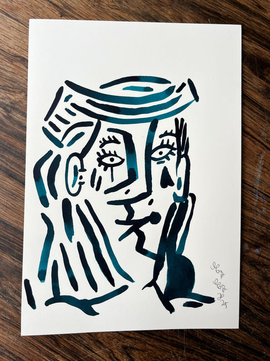 Picasso Homage 5 - 26x18 cm