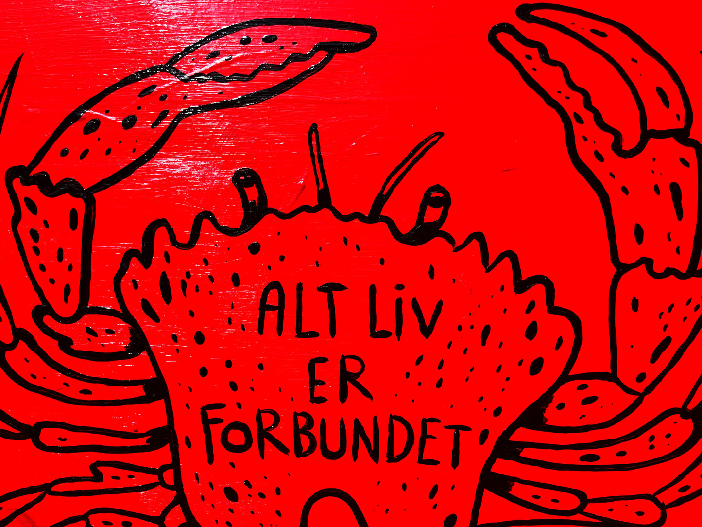 Alt liv er forbundet - 50x70 cm