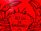 Alt liv er forbundet - 50x70 cm