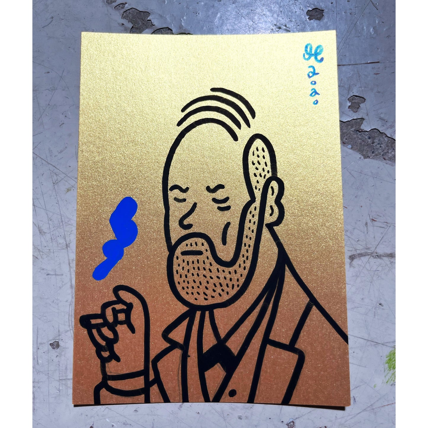 Sigmund Freud - 15x10,5 cm