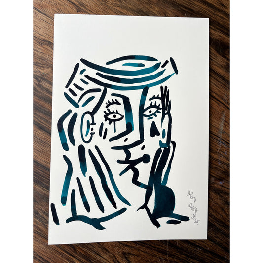 Picasso Homage 5 - 26x18 cm