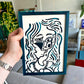 Picasso inspiration - 27x19 cm