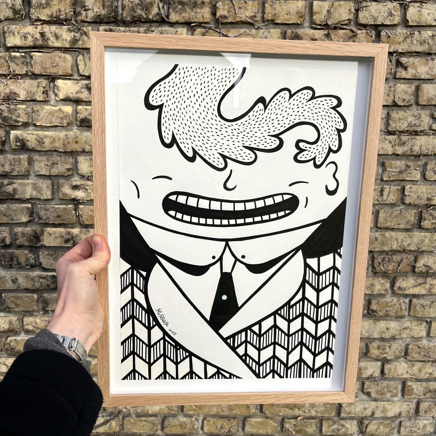 Engelsk Gentleman - 47x35 cm