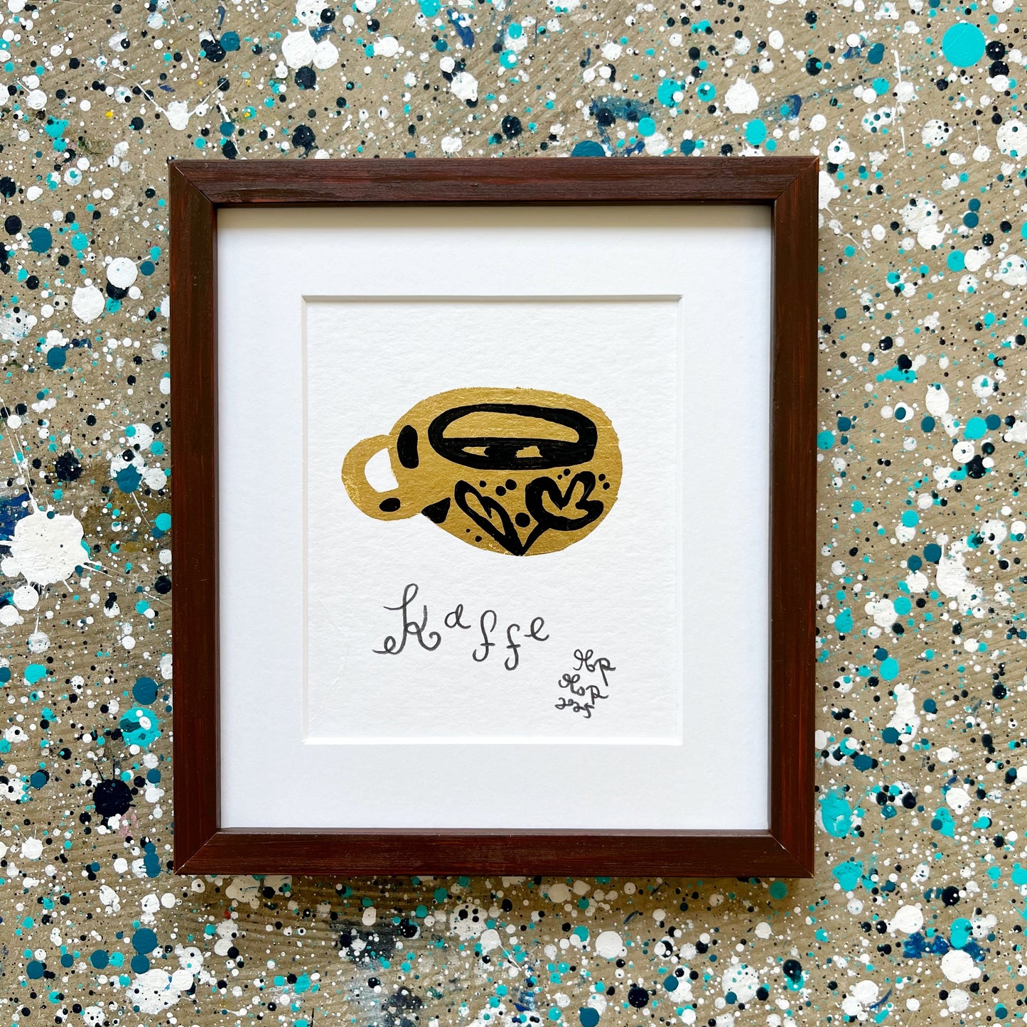 Kaffe - 20x18 cm