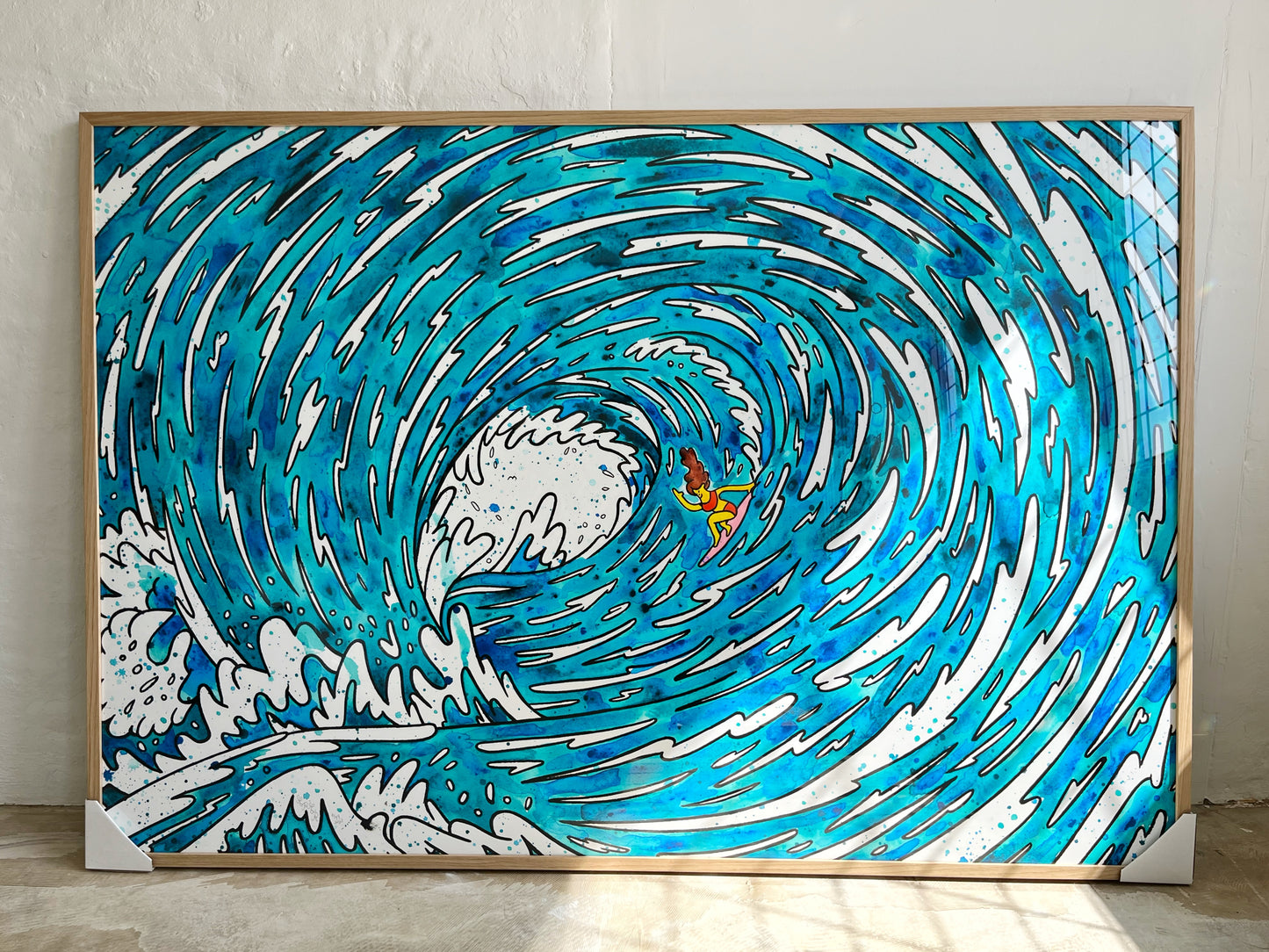 Surfer Girl - 110x160 cm