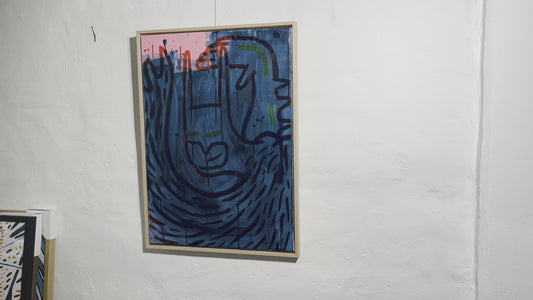 Kl. 00:00 - 53x73 cm