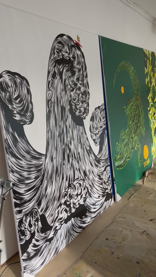 Få tilbage - Et af de populæreste prints: Saft - 70x50 cm 🍷